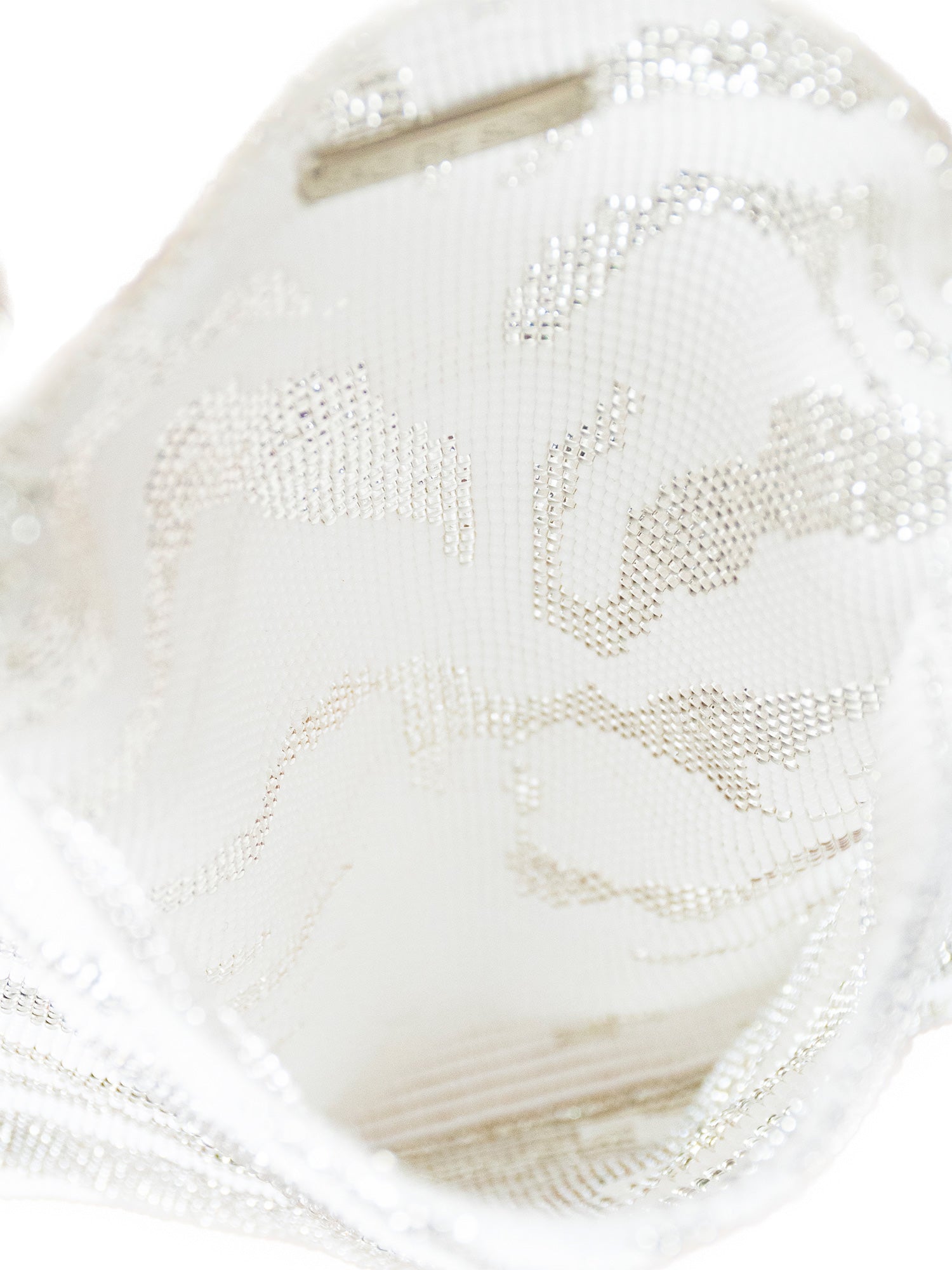 White and Silver Zebra Clash of Prints Bag