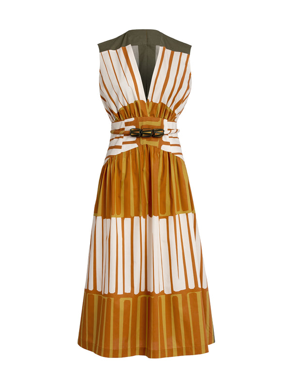Jocelyn Cotton Midi Dress