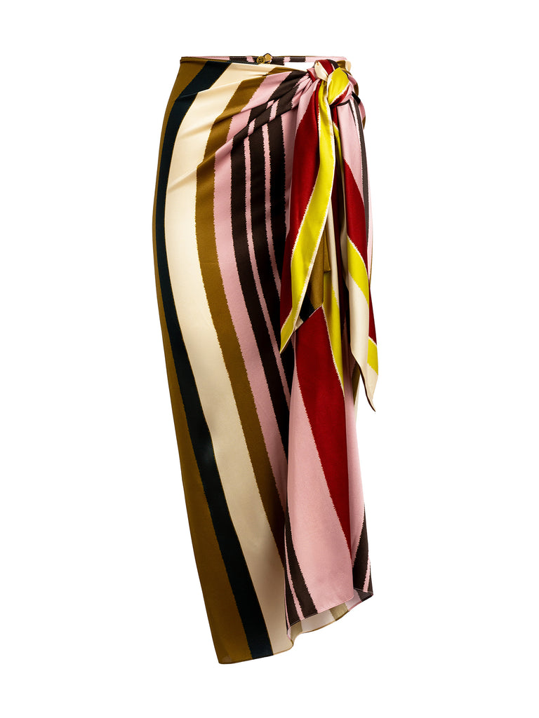 Silvia Tcherassi | Viveka Silk Midi Skirt – Kirna Zabête