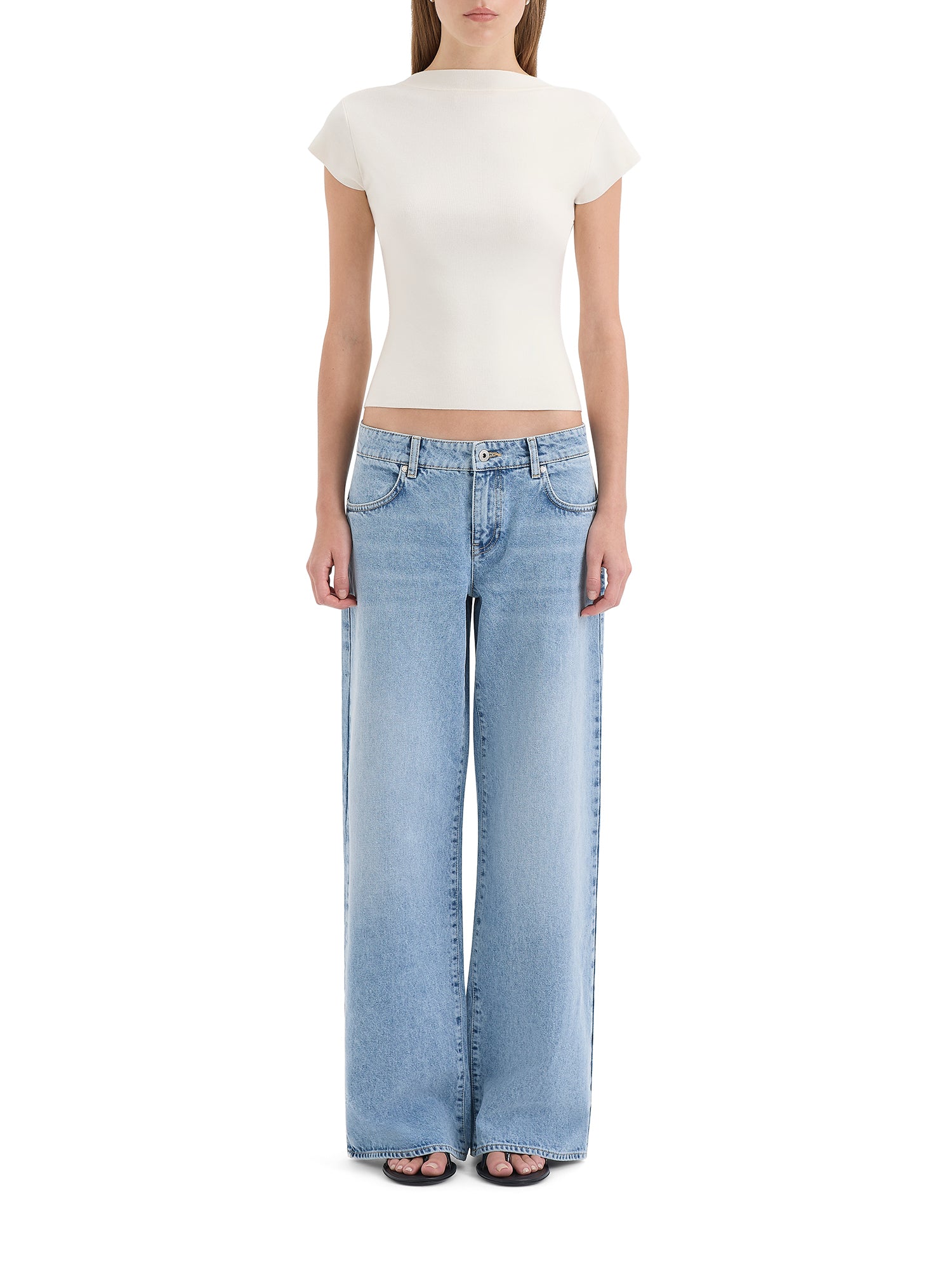 Mikkel Merino Wool Scoop Top