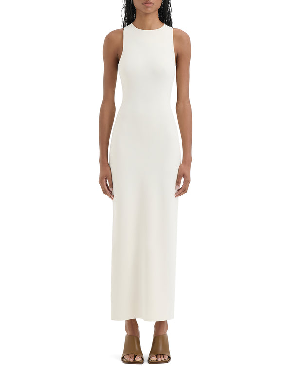 Sabah Cross Back Midi Dress