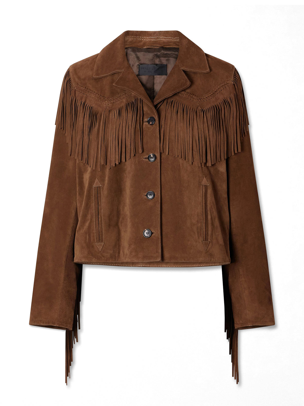 Eloi Suede Fringe Jacket