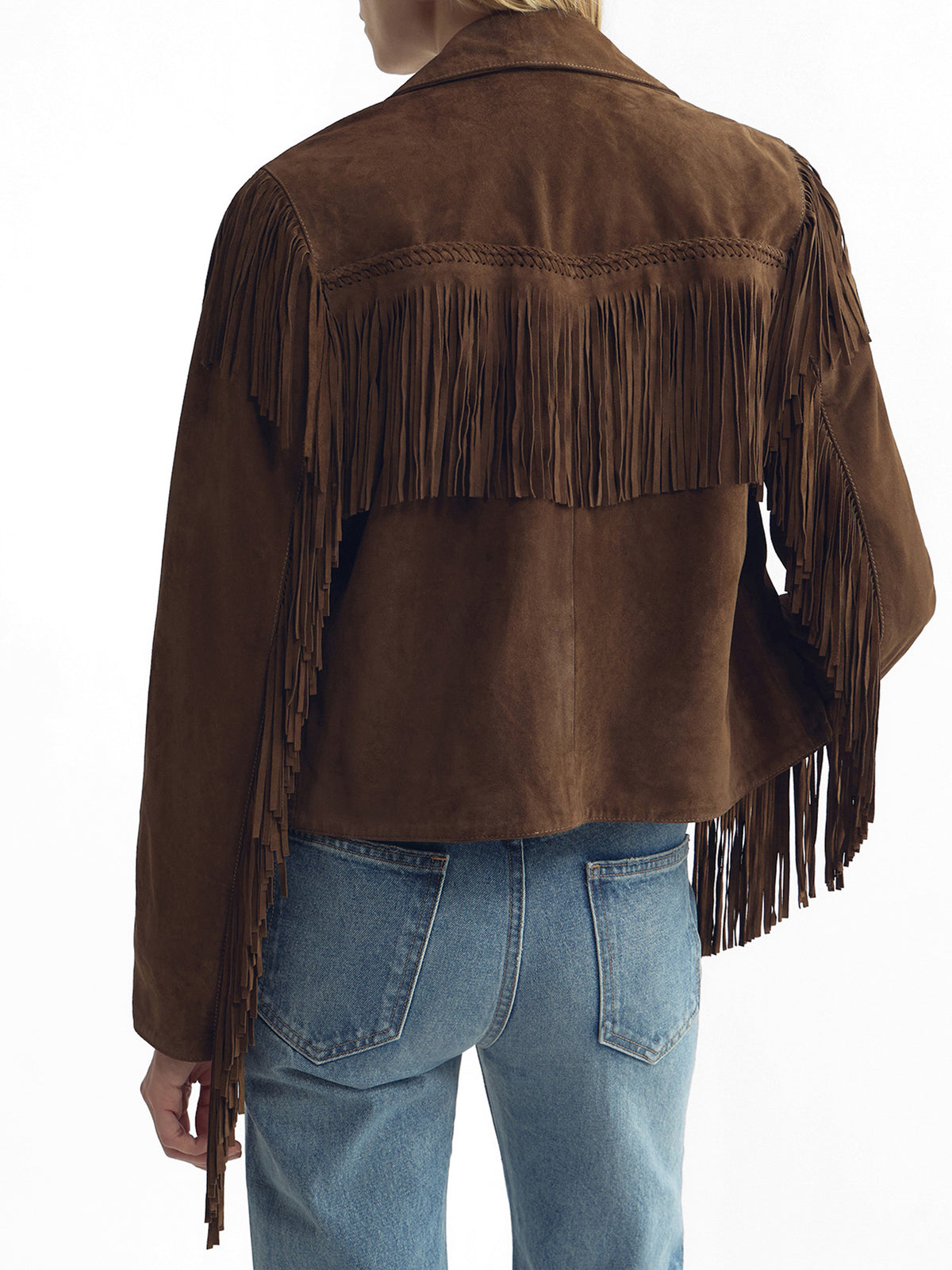 Eloi Suede Fringe Jacket