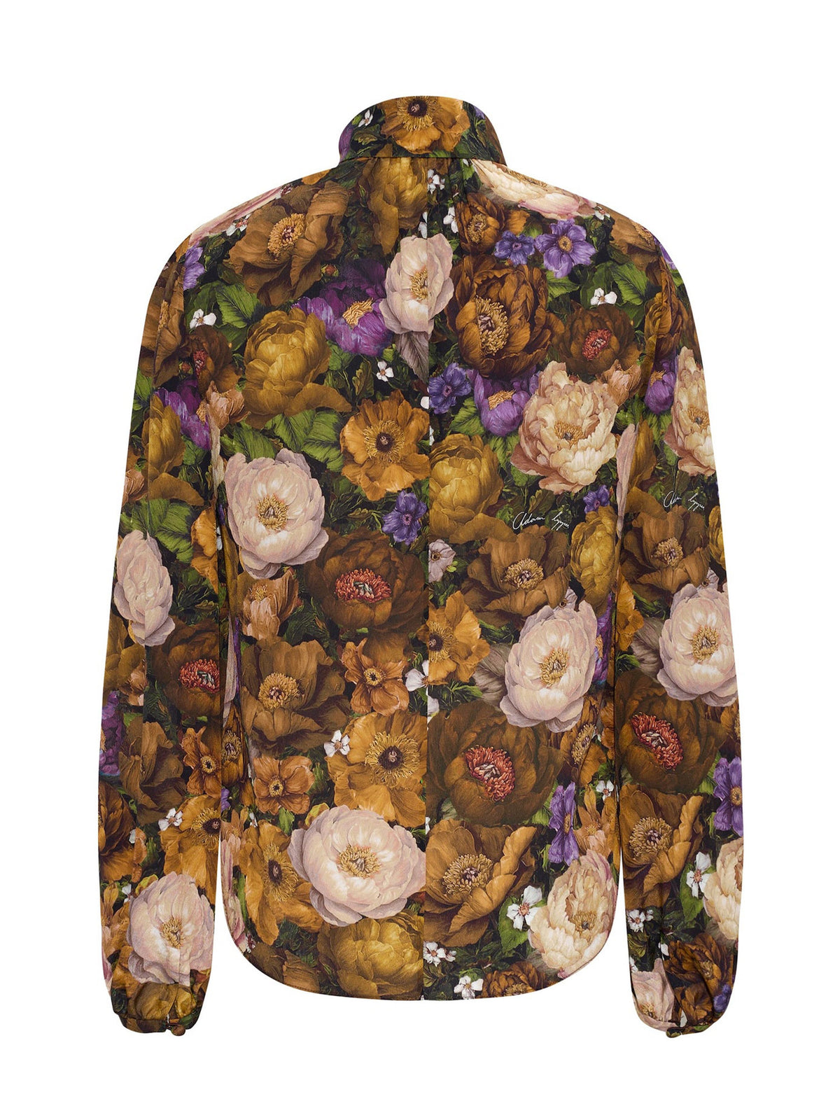 Joan Floral Crêpe de Chine Top