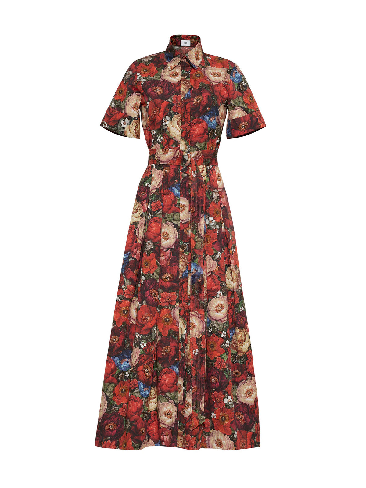 Leighton Floral Cotton Shirtdress