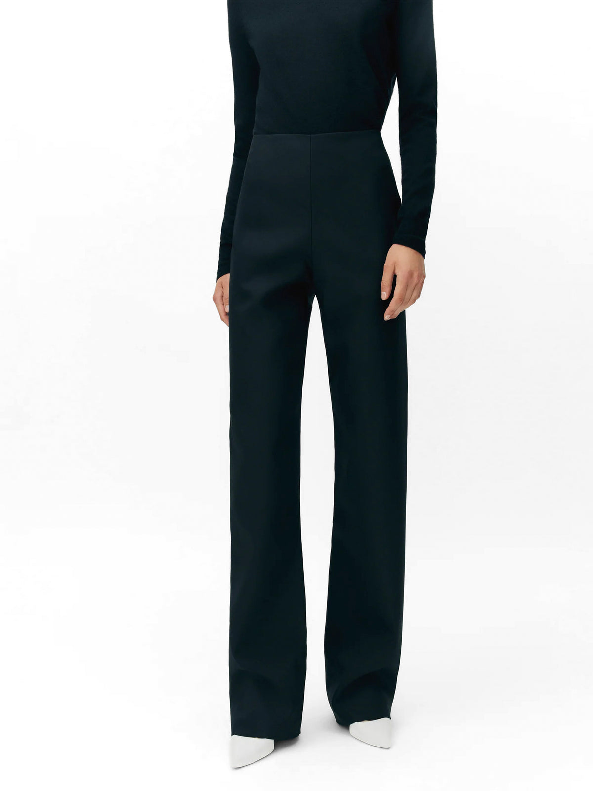 Noam Wool-Silk Pant