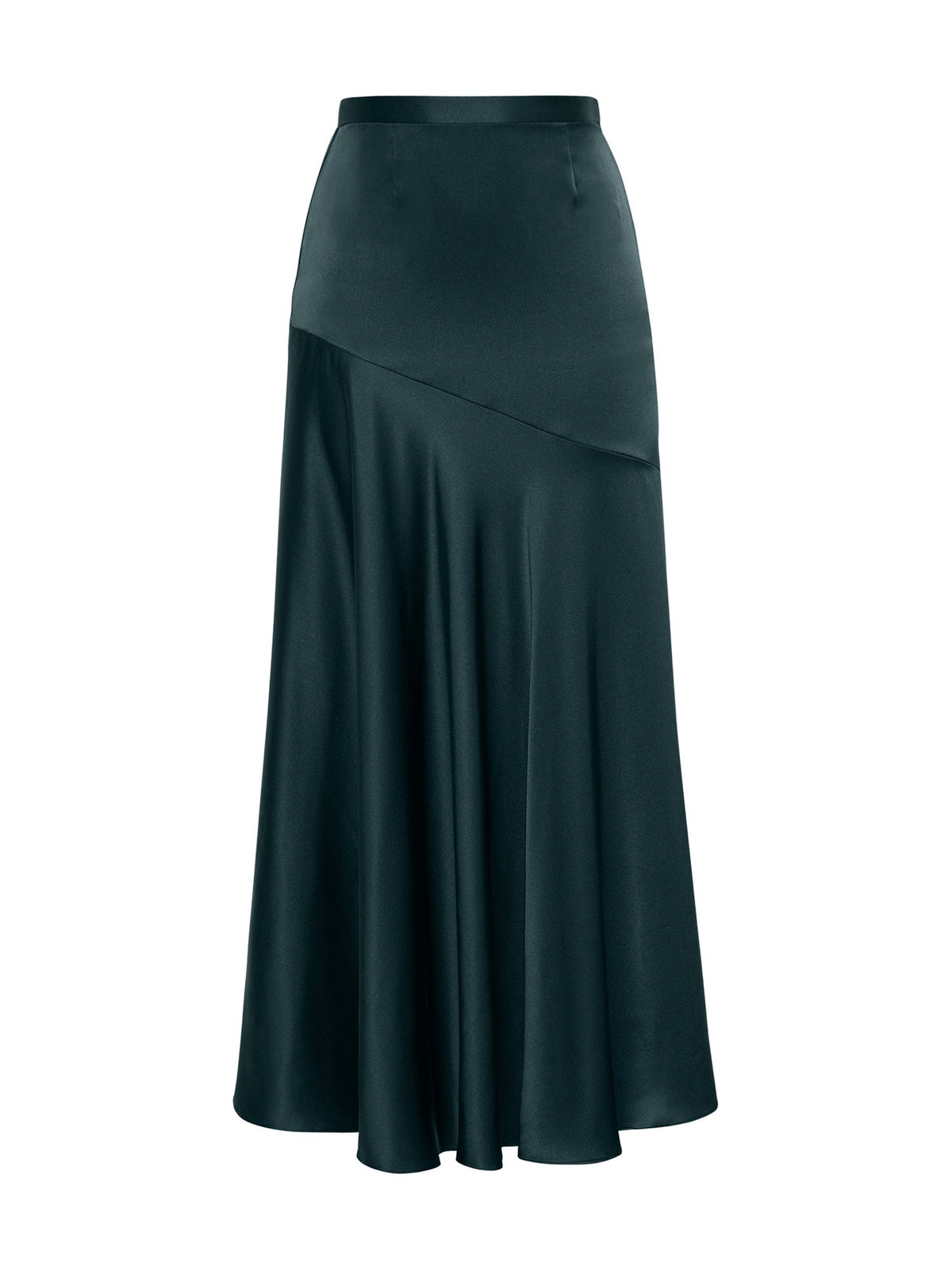 Tess Silk Midi Skirt