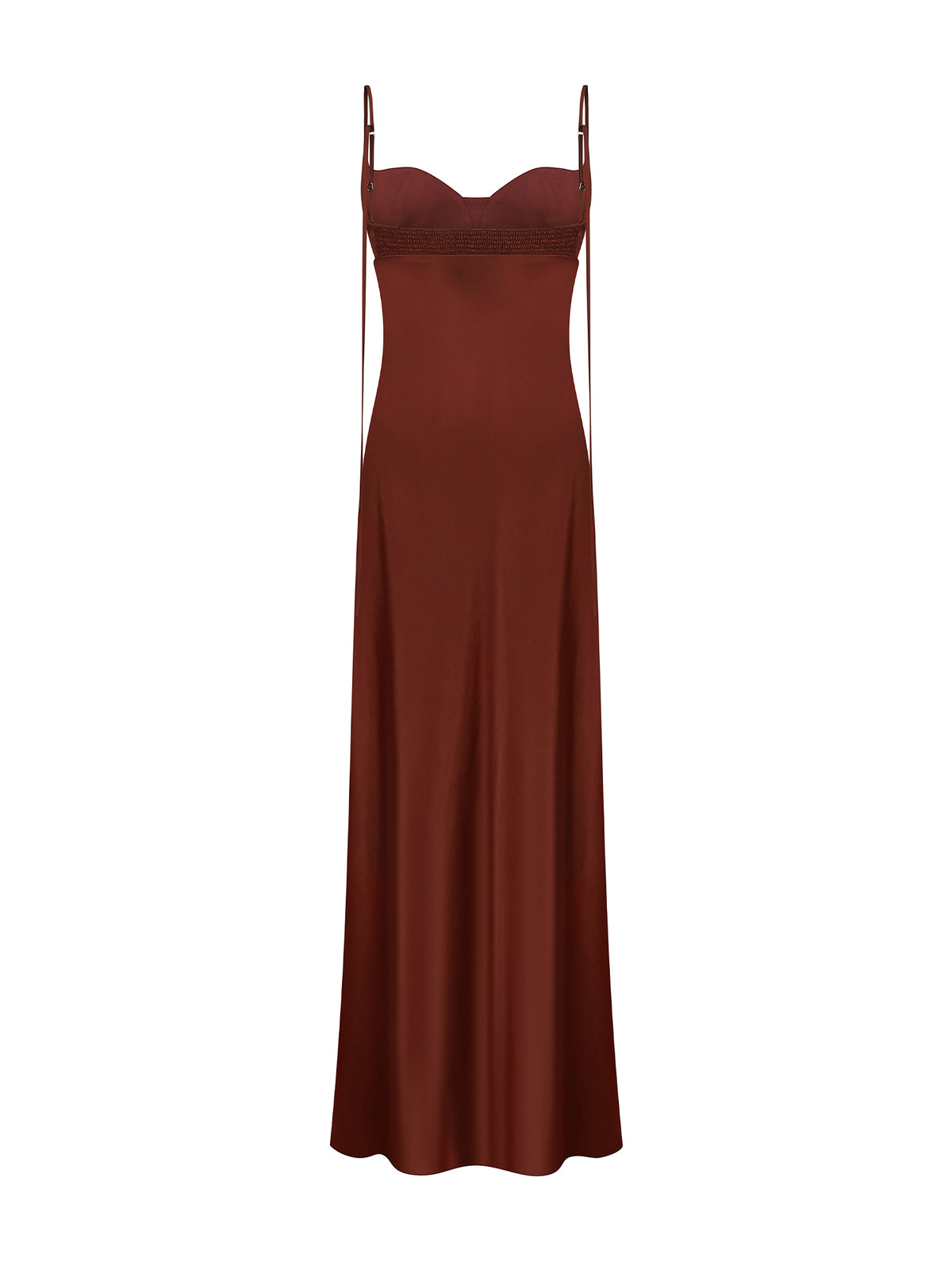 Isolde Satin Maxi Dress