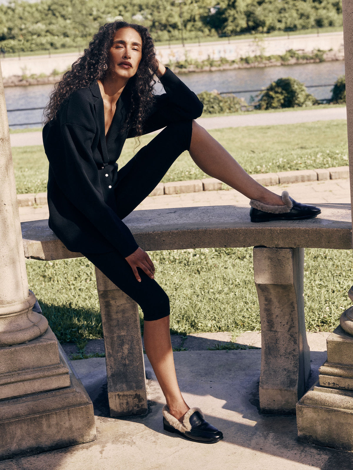 Zora Shearling-Lined Loafers