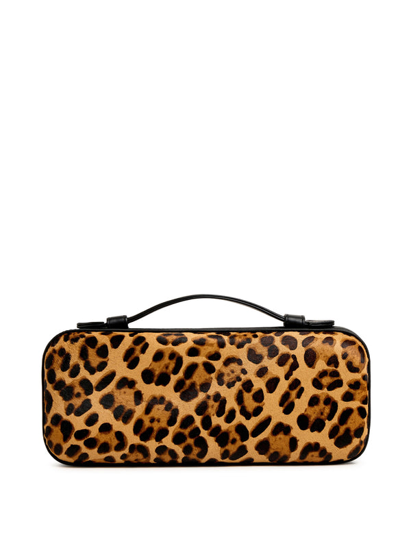 Leopard Ponyhair Gin Lane Clutch
