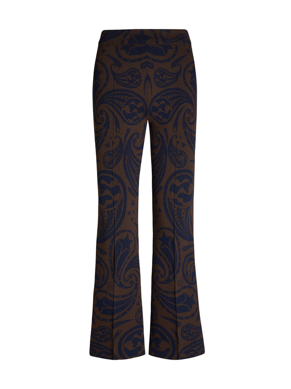 Cosmic Paisley Kick Pant