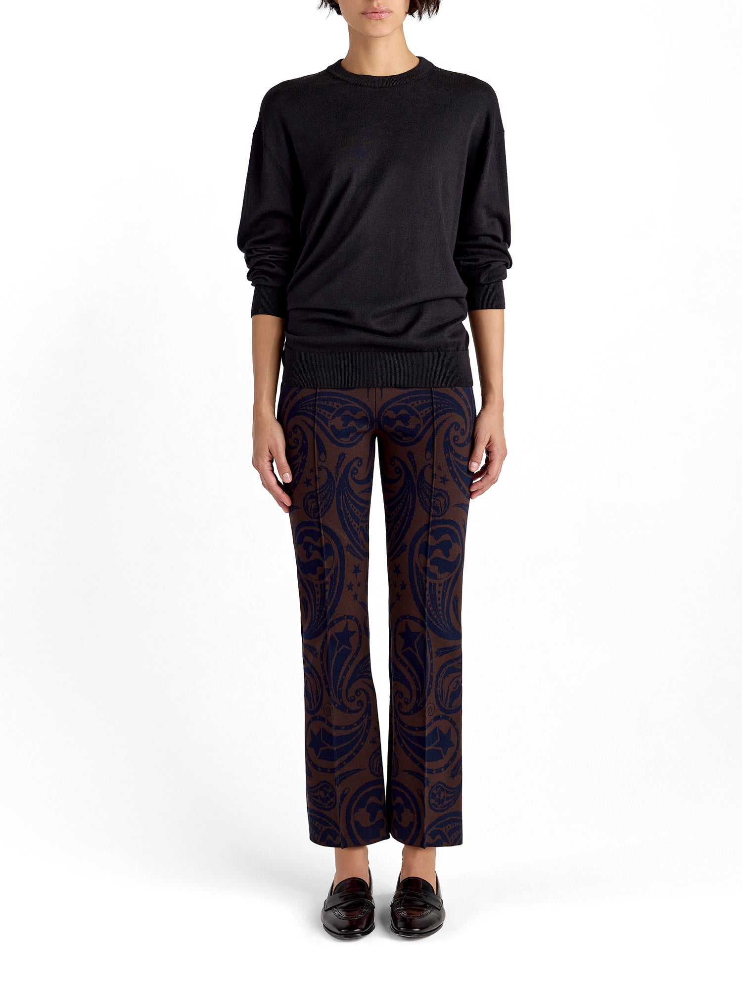 Cosmic Paisley Kick Pant