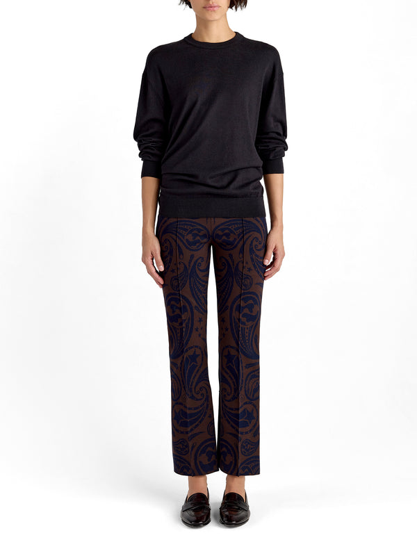 Cosmic Paisley Kick Pant