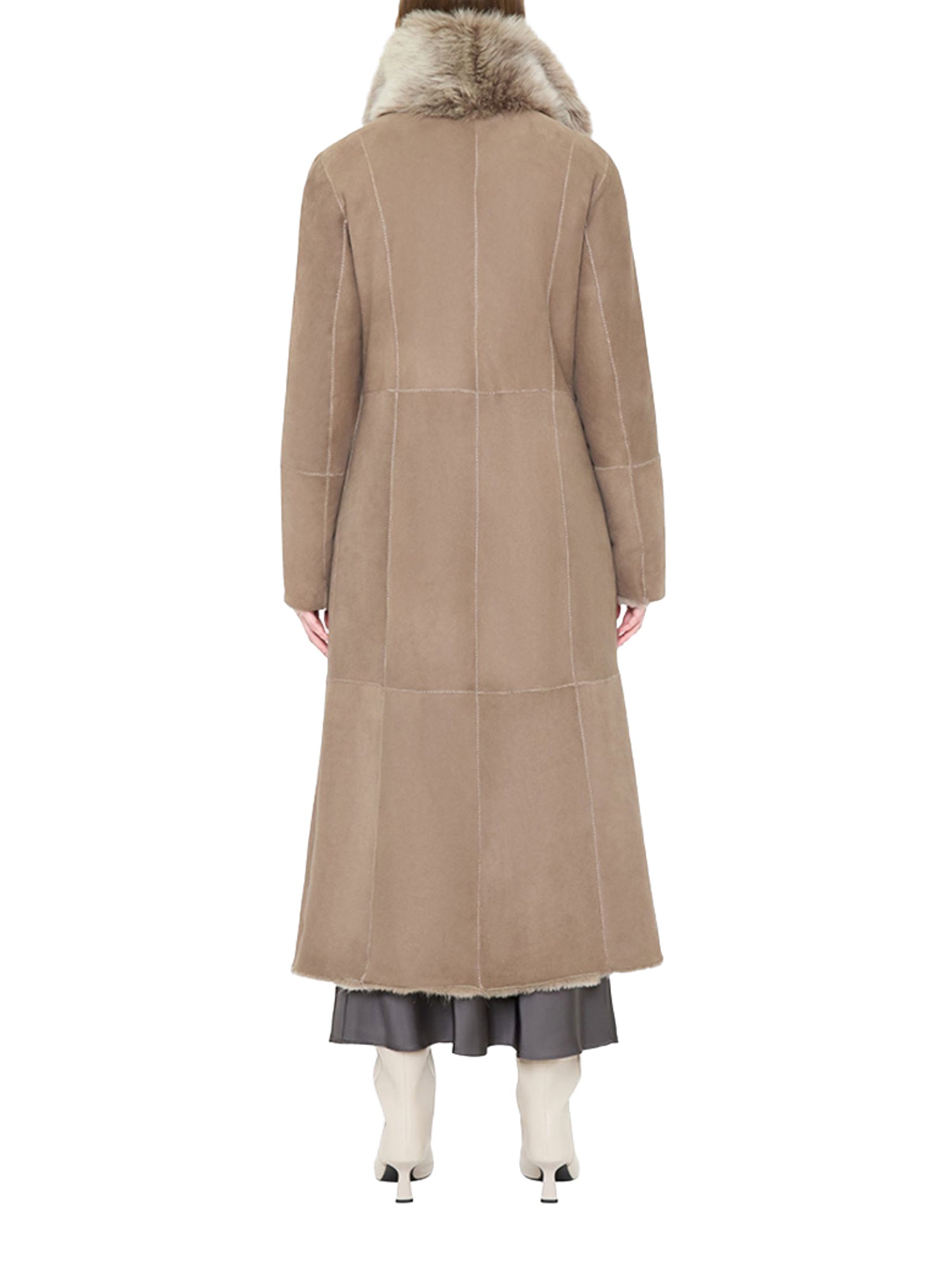 Maeve Reversible Shearling Coat