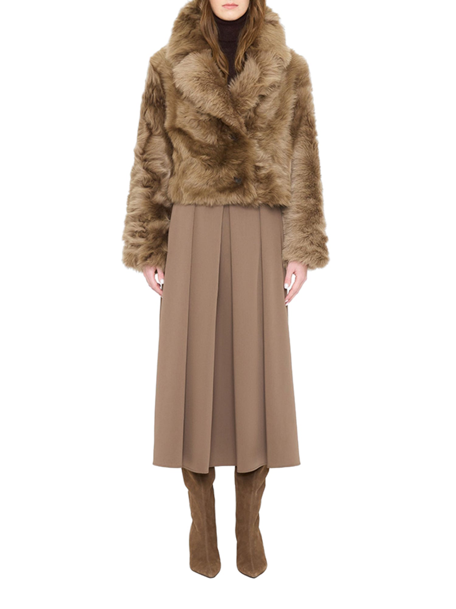 Nikki Shearling Teddy Jacket