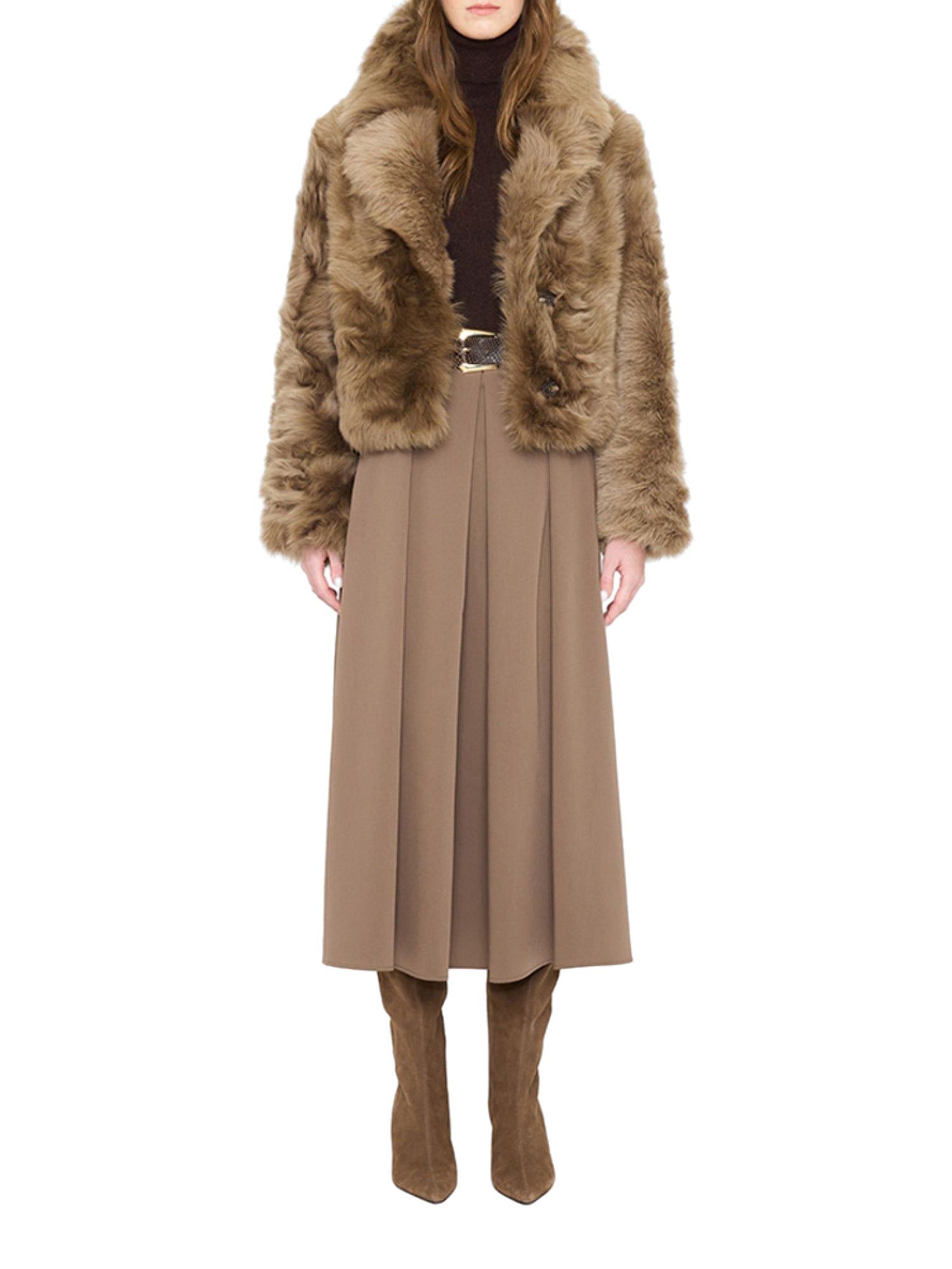 Nikki Shearling Teddy Jacket