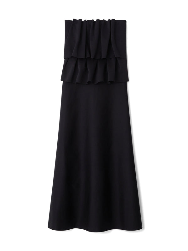 Sculpted Tube Midi Dress