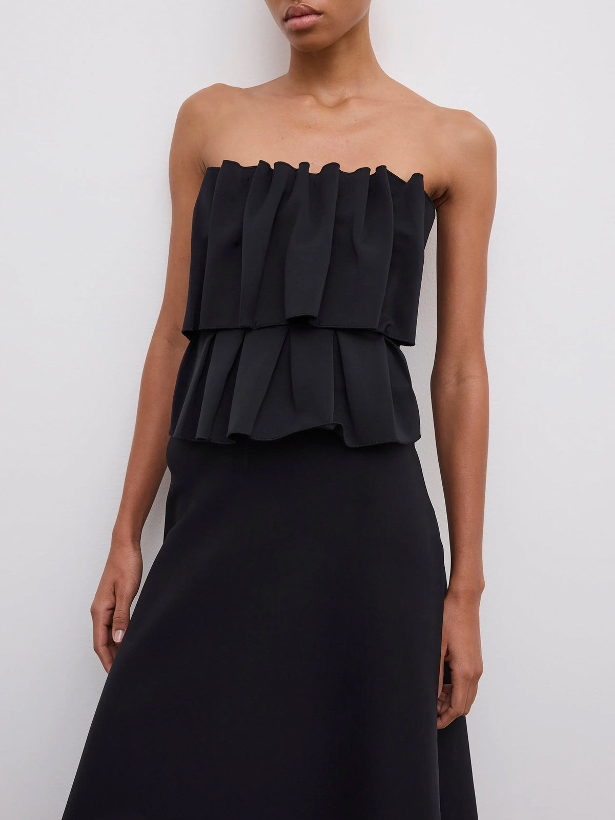 Sculpted Tube Top