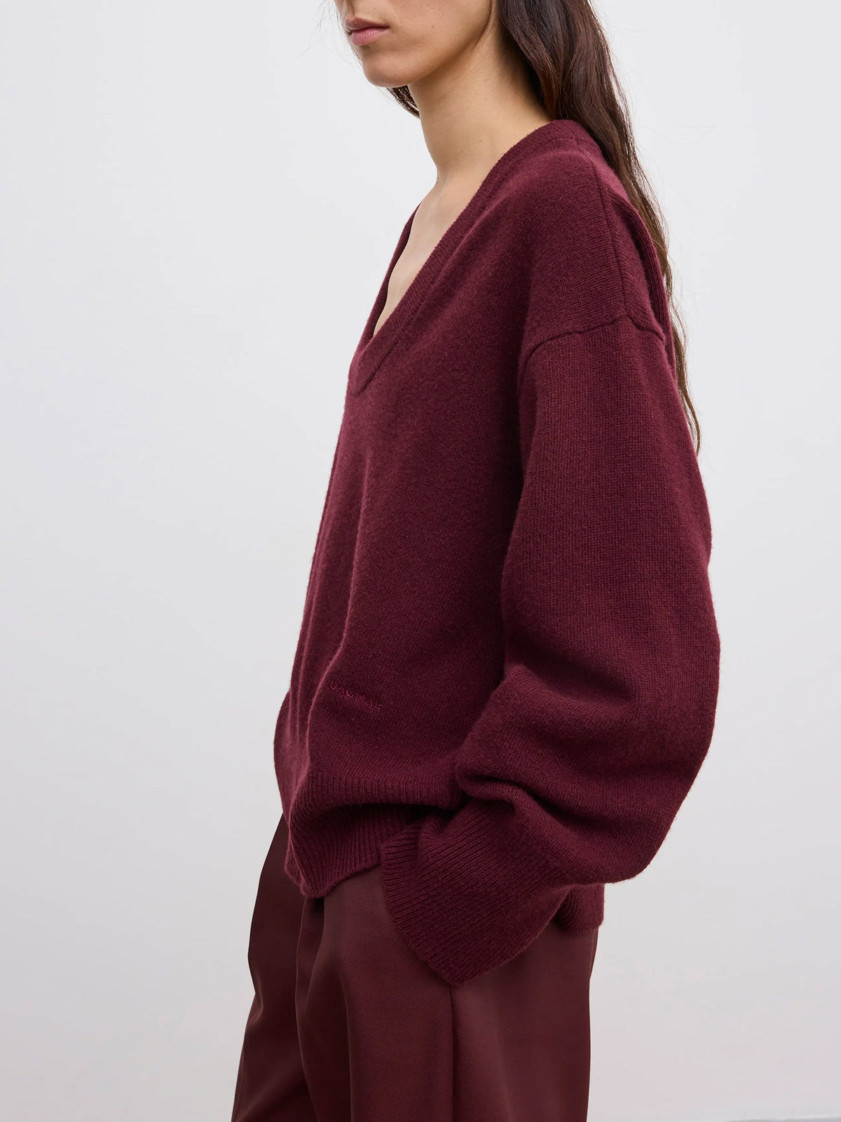 Soft Wool Scoop Sweater