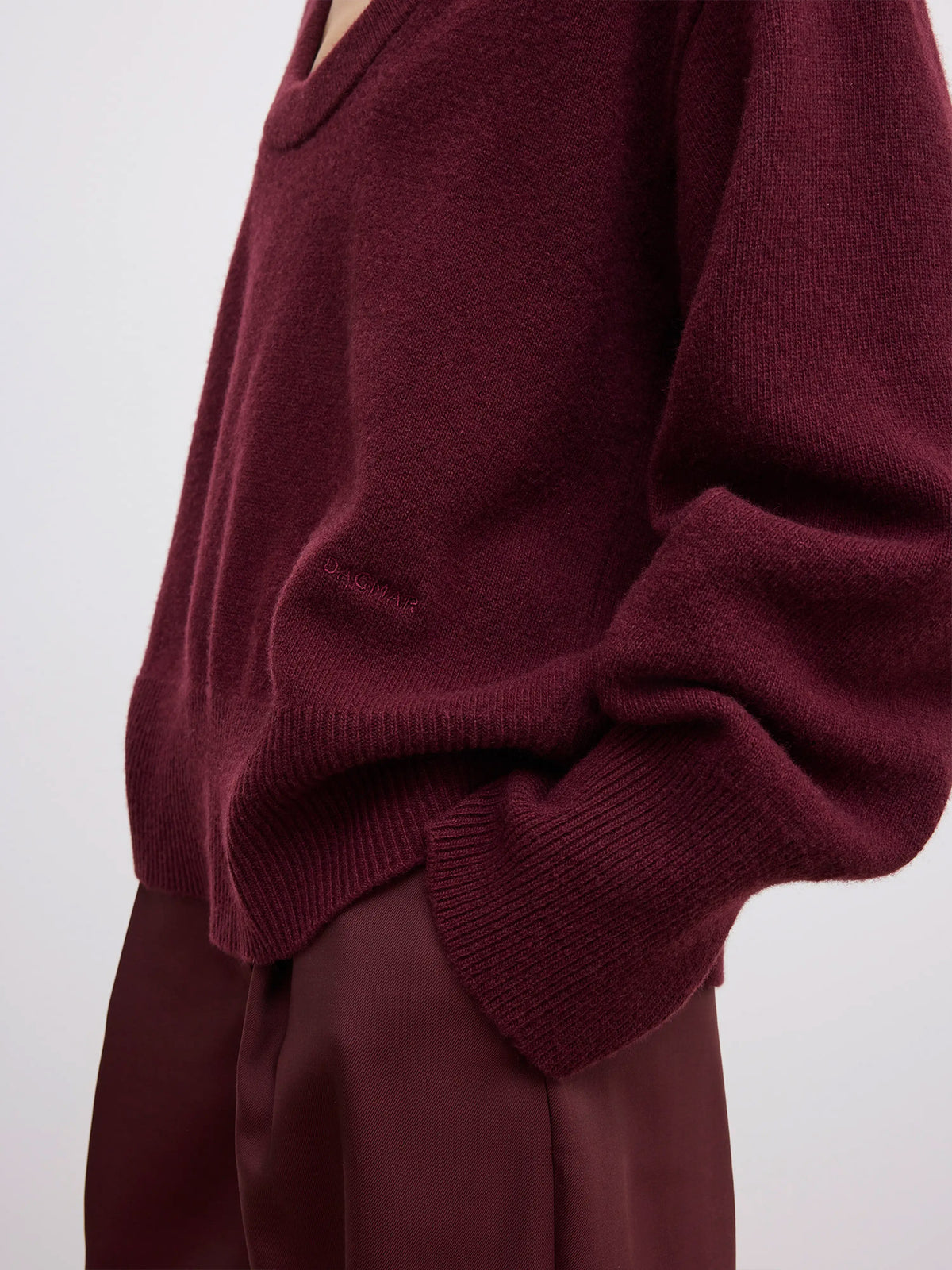 Soft Wool Scoop Sweater