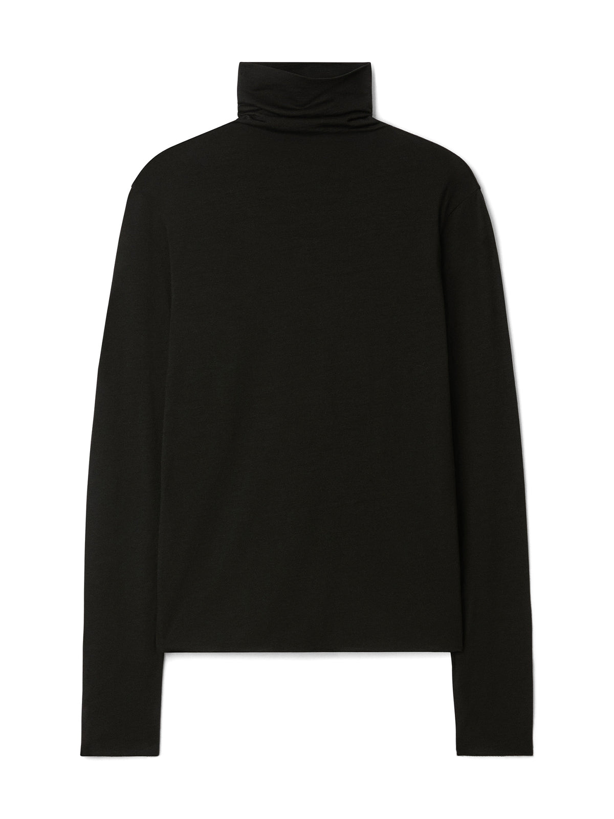 Wool Jersey Rollneck Sweater
