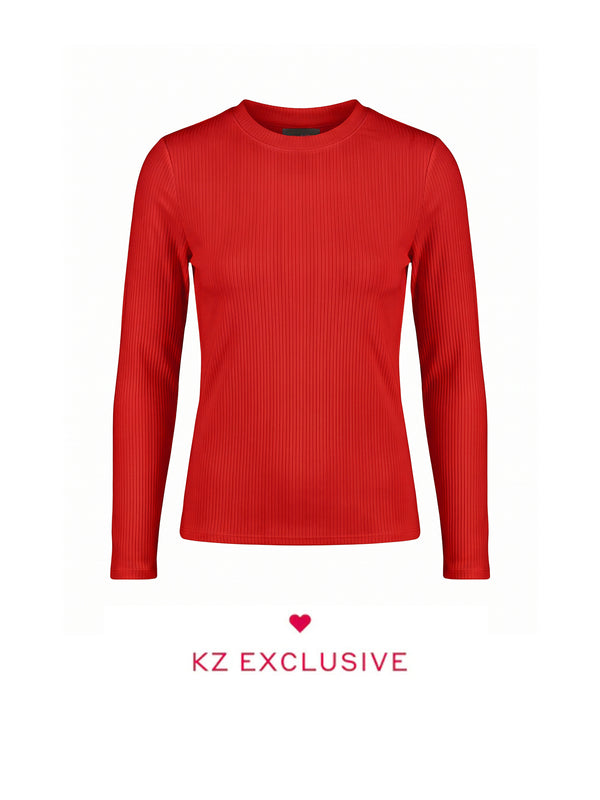 The Long Sleeve Ribbed Tee