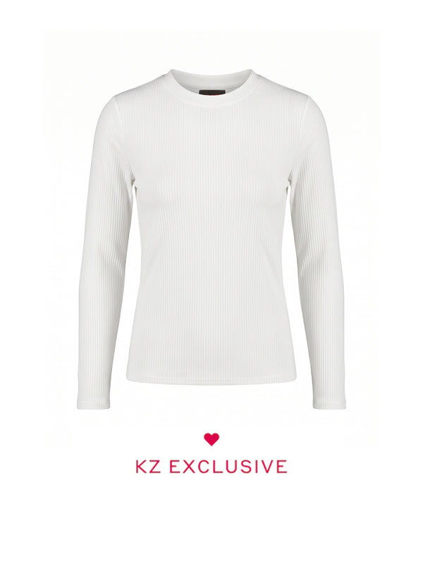The Long Sleeve Ribbed Tee