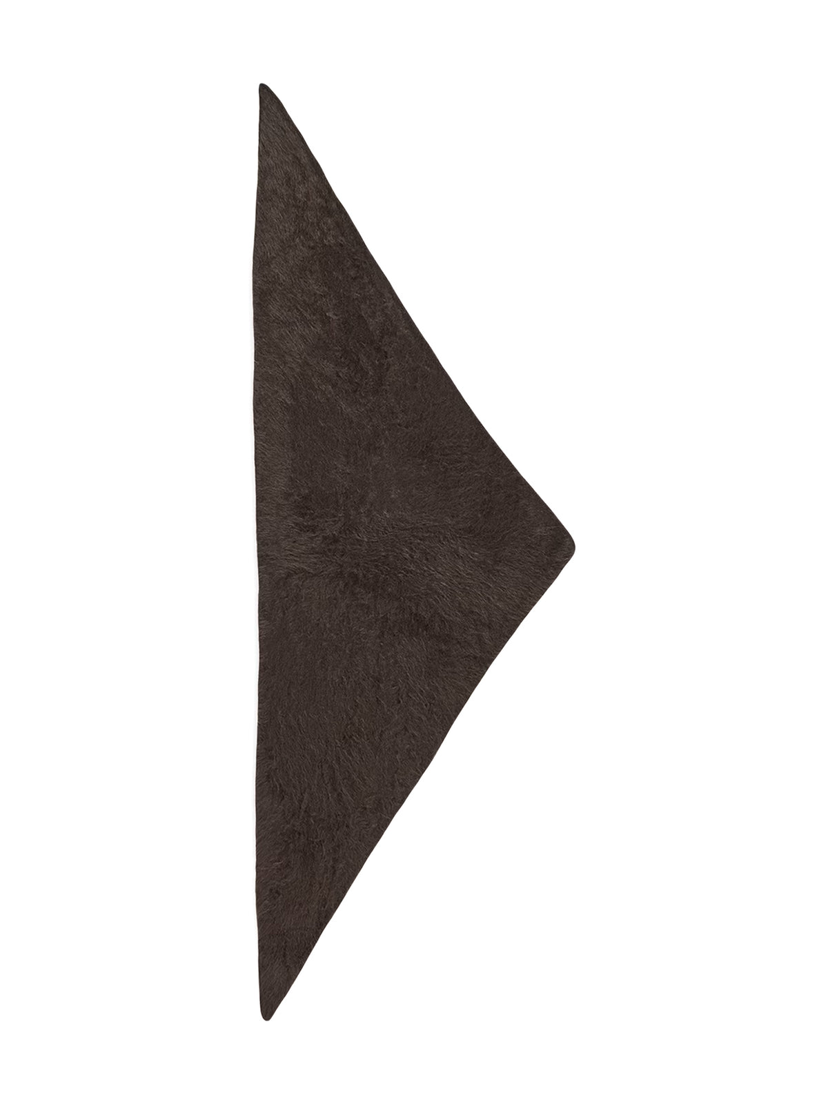 Brushed Cashmere Bandana Scarf
