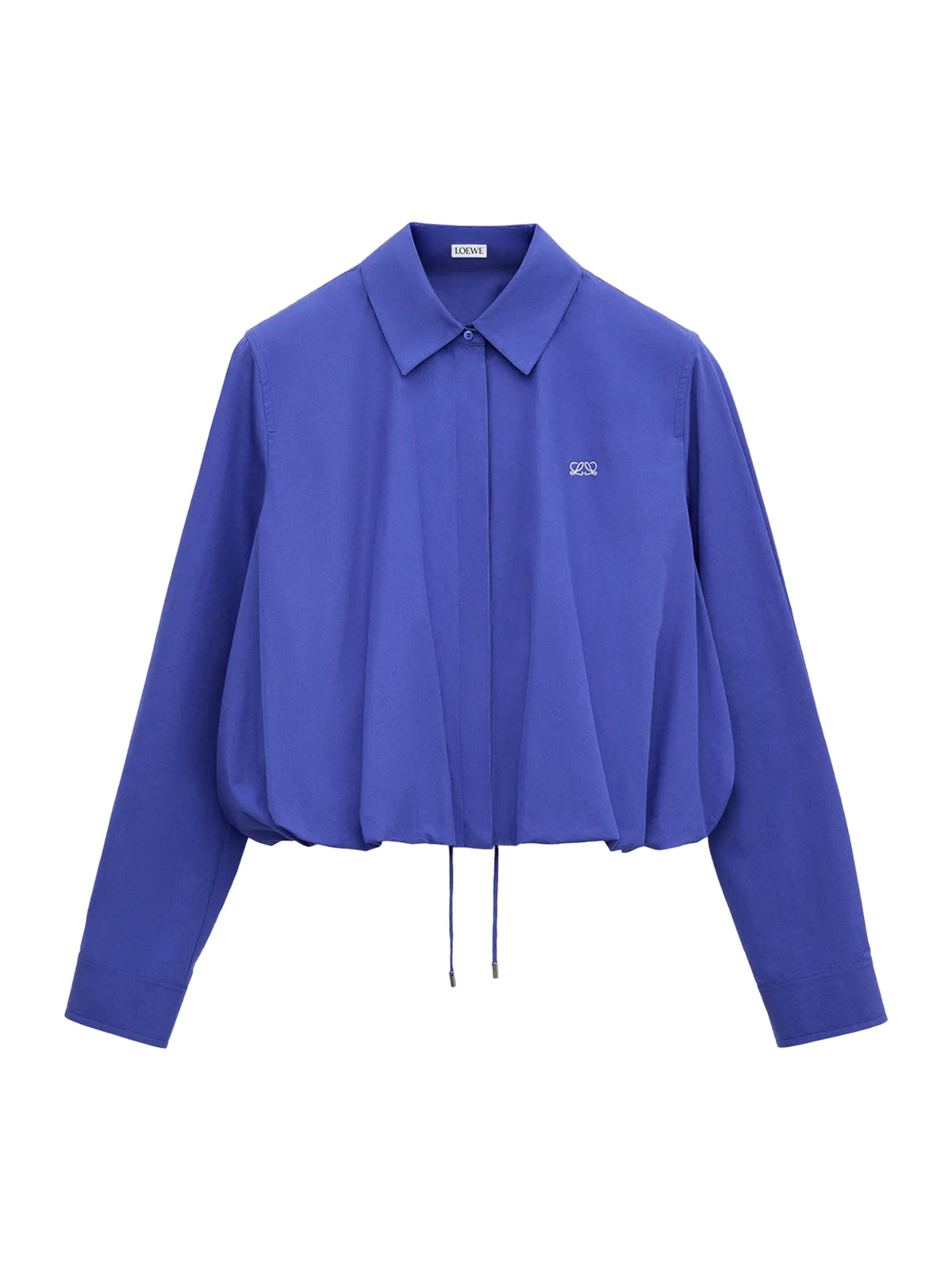 Cinched Cotton Shirt