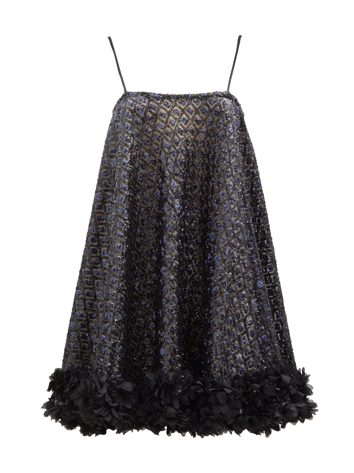 Christal Embellished Mini Dress