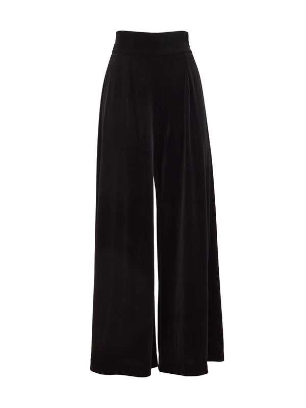 Egnazia Velvet Palazzo Pants