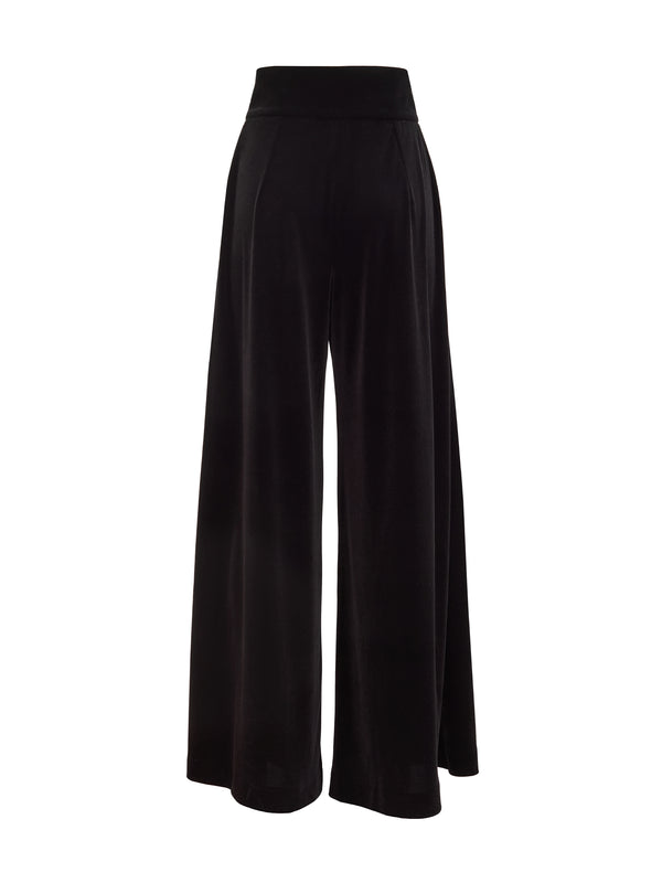 Egnazia Velvet Palazzo Pants