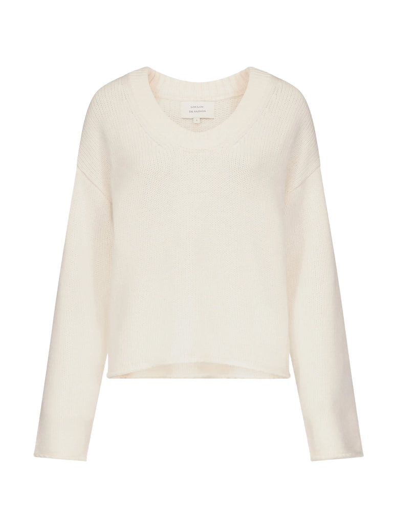 Loulou de Saison | Derry LDS U-Neck Cashmere Sweater – Kirna Zabête