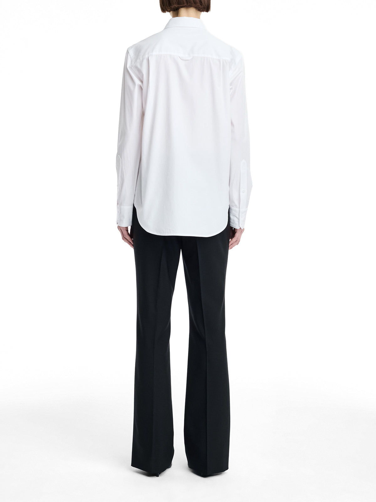 Mid Rise Boot Cut Trouser