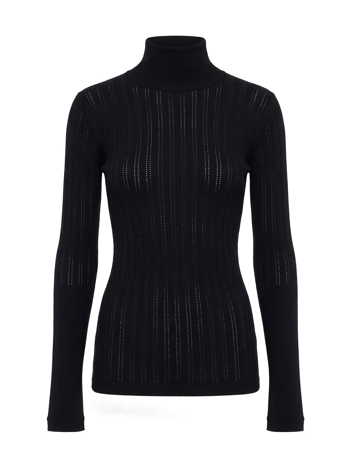 Slim Thermal Mock Neck Top