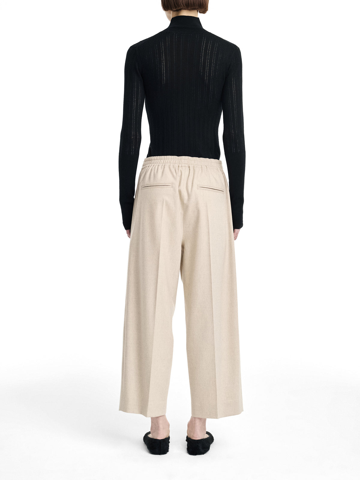 Slim Thermal Mock Neck Top