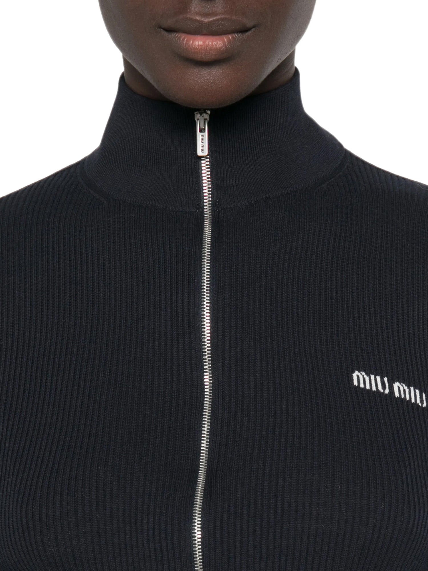 Miu Miu | Cotton Zip-Up Cardigan – Kirna Zabête