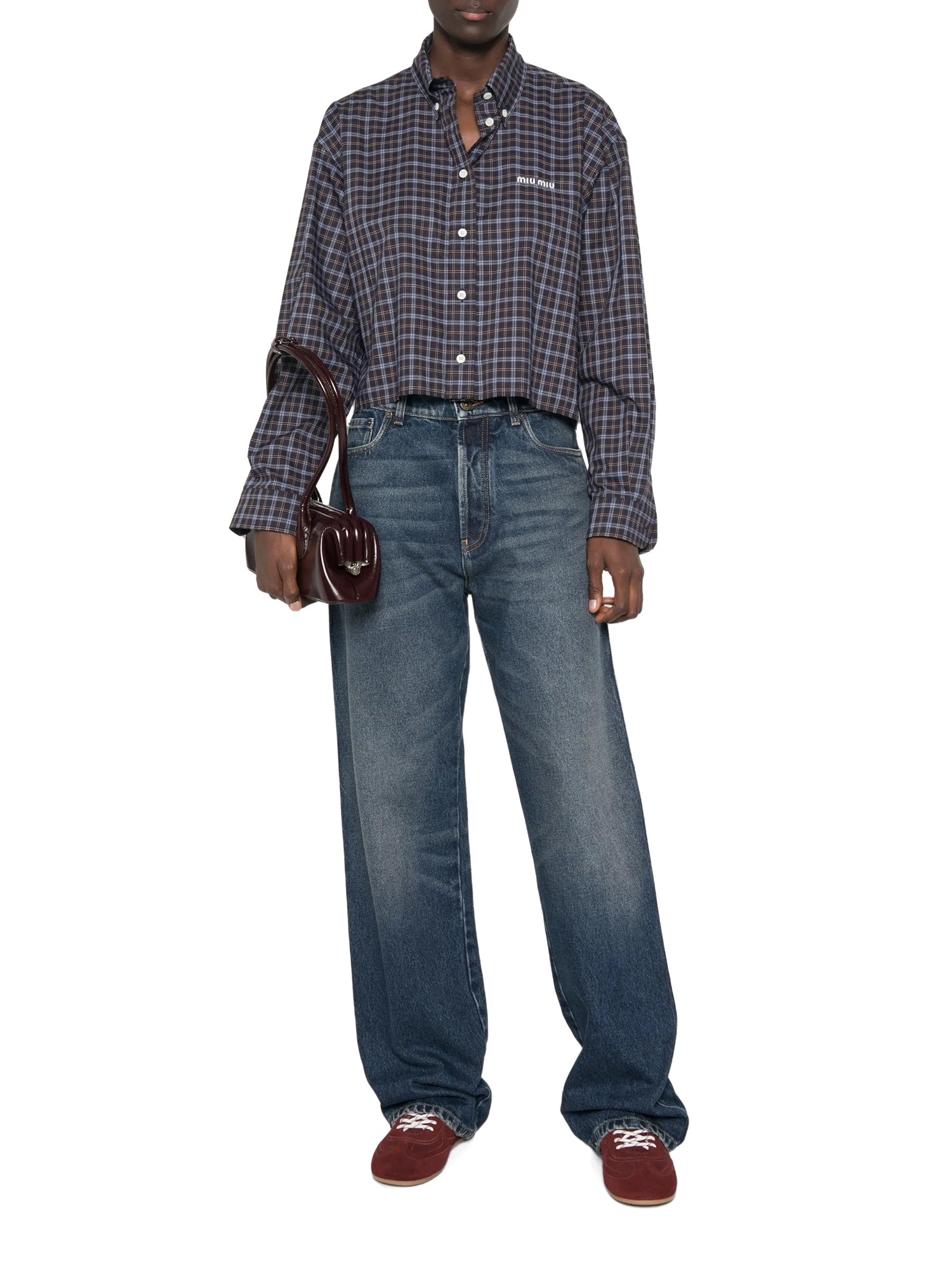 Cotton Plaid Shirt