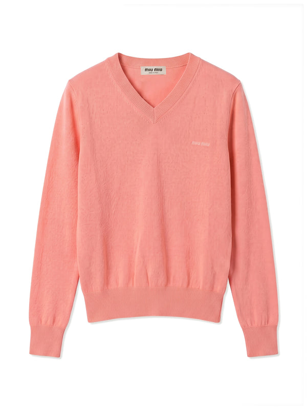 V-Neck Wool Sweater