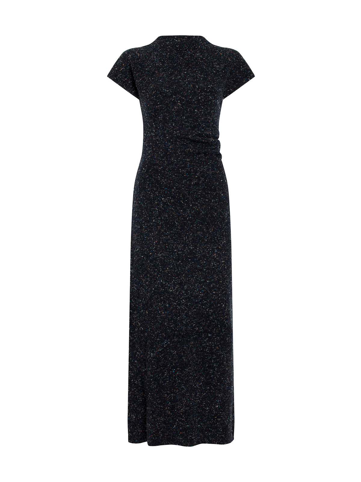 Abie Donegal Knit Wool Midi Dress