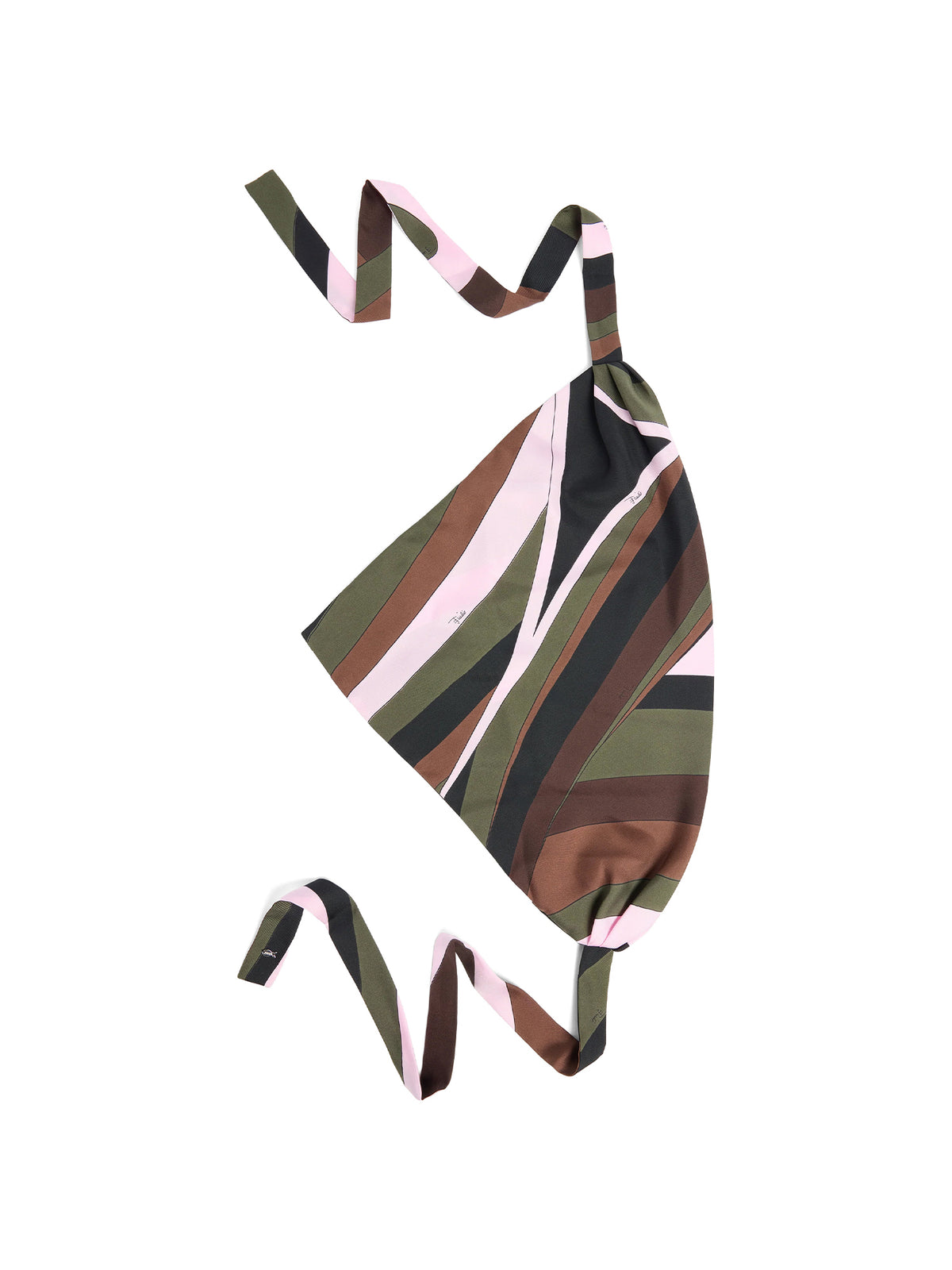 Iride Print Silk Bandana