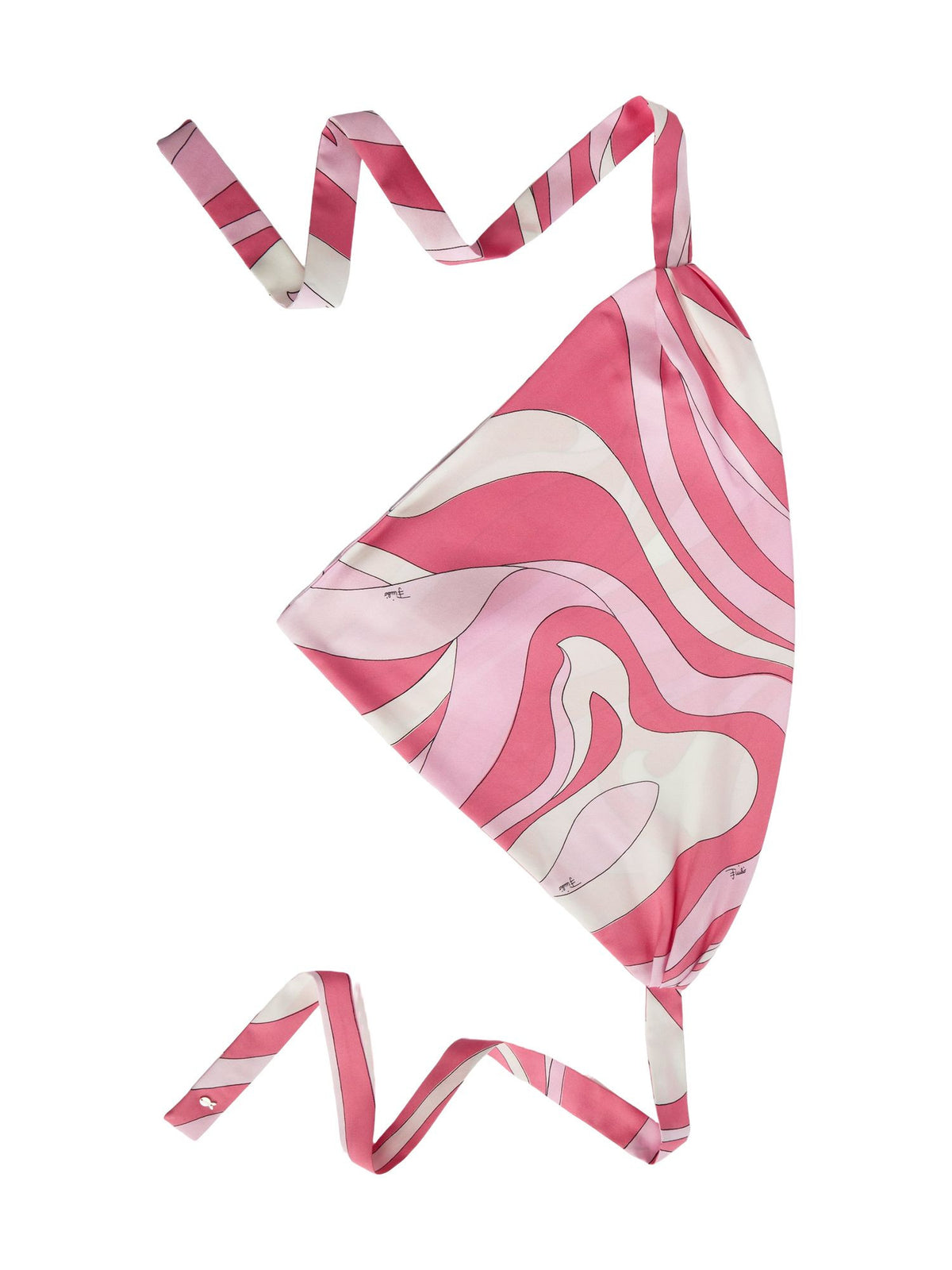 Marmo Print Silk Bandana