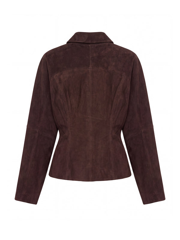 Fitted Suede Jacket