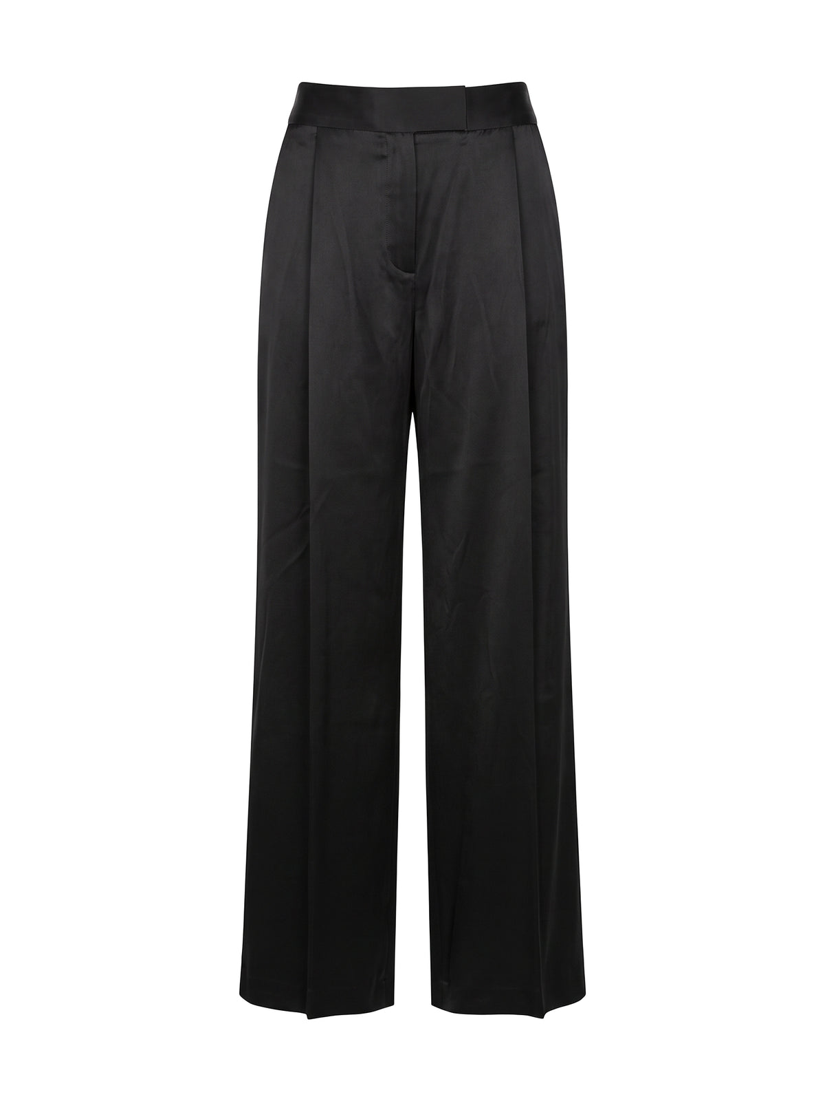 Relaxed Silk Trousers