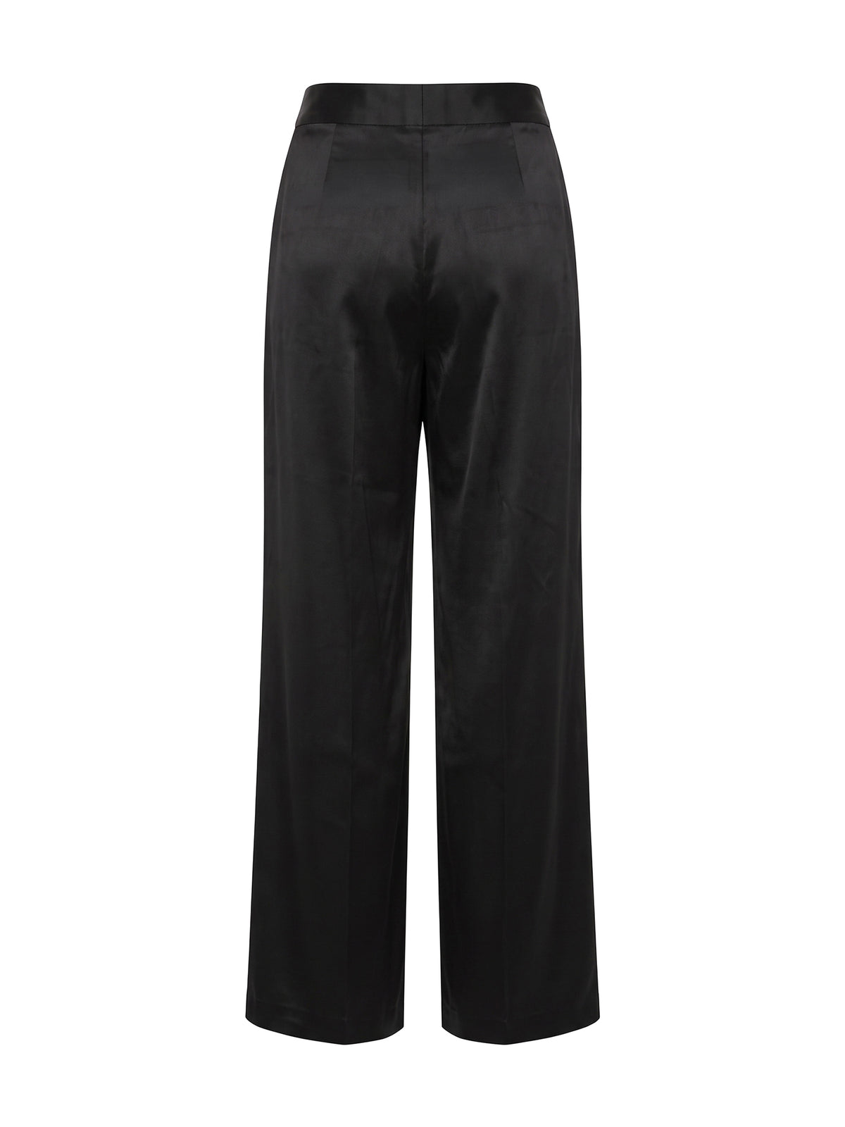 Relaxed Silk Trousers