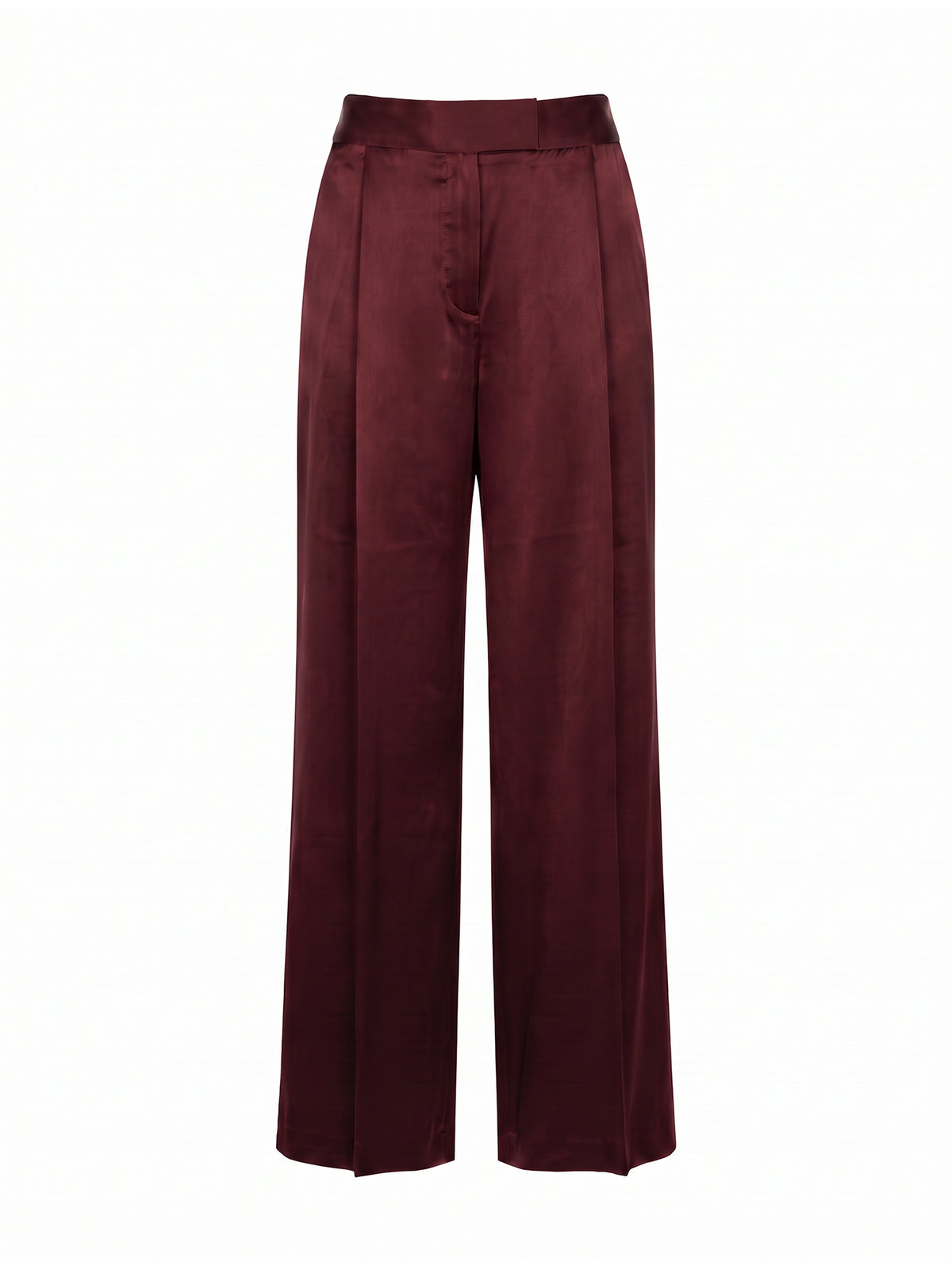 Relaxed Silk Trousers
