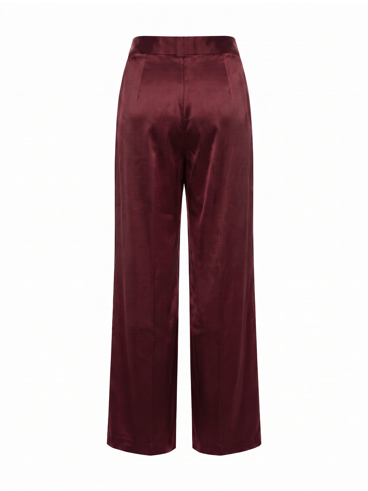 Relaxed Silk Trousers