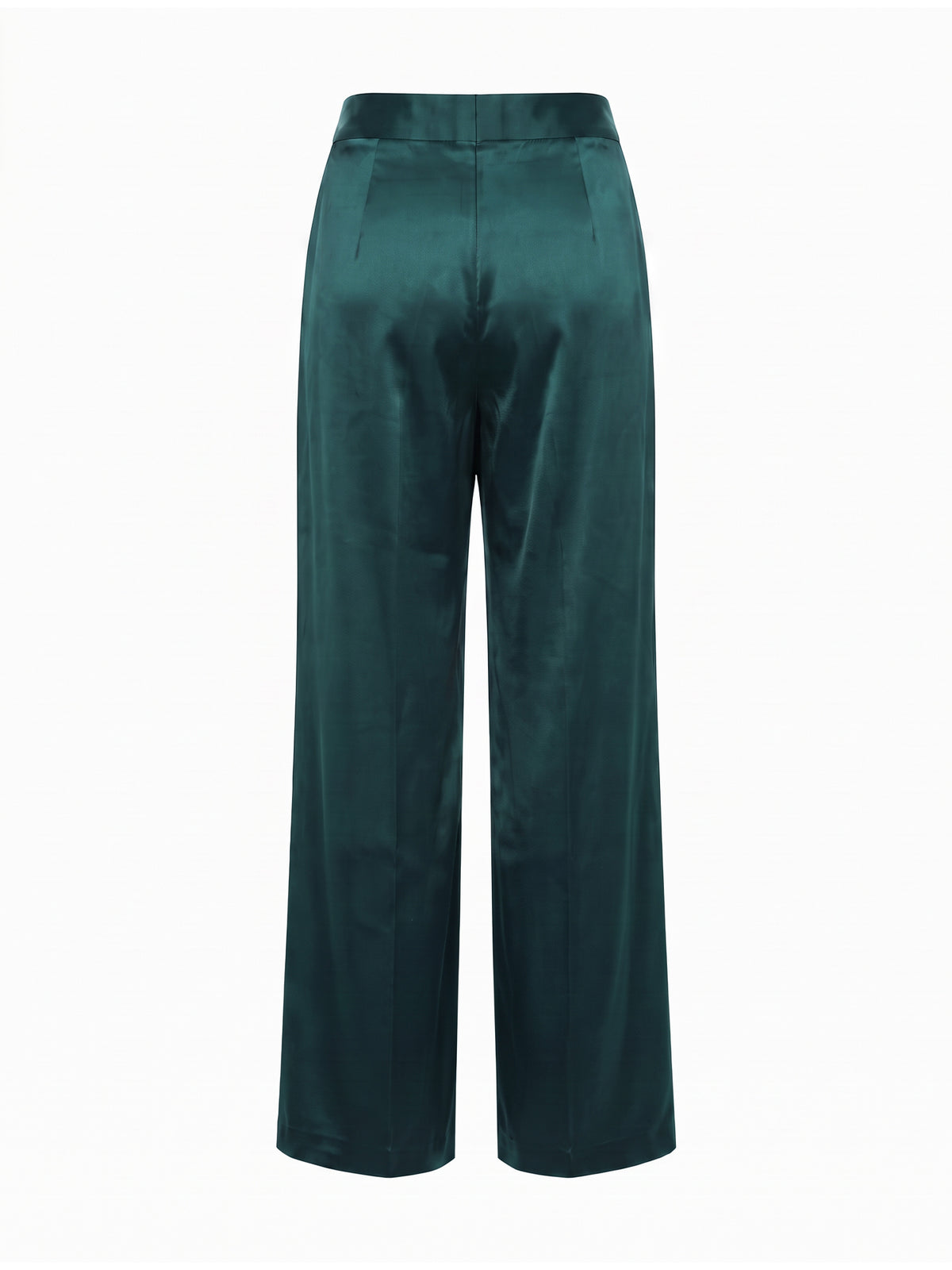 Relaxed Silk Trousers