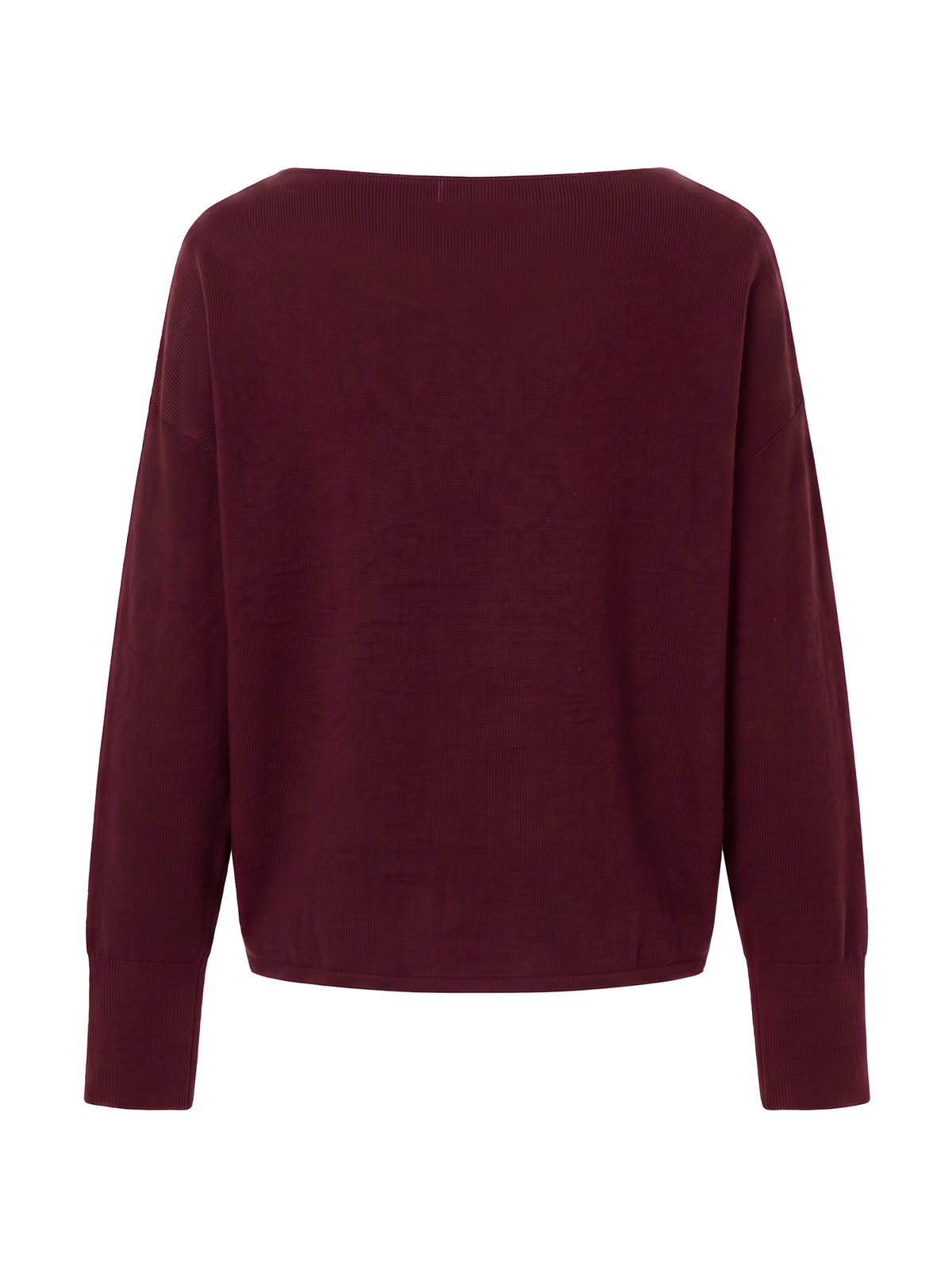 Long Sleeve Asymmetric Drape Sweater