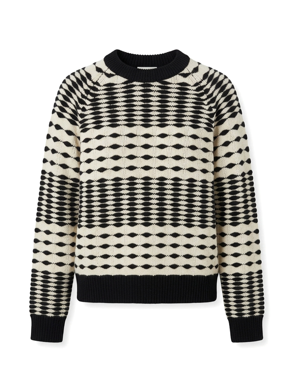 Bruna Distorted Striped Sweater